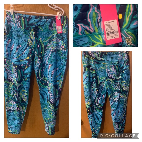 Lilly Pulitzer Joggers NWOT Size XL - Picture 1 of 1